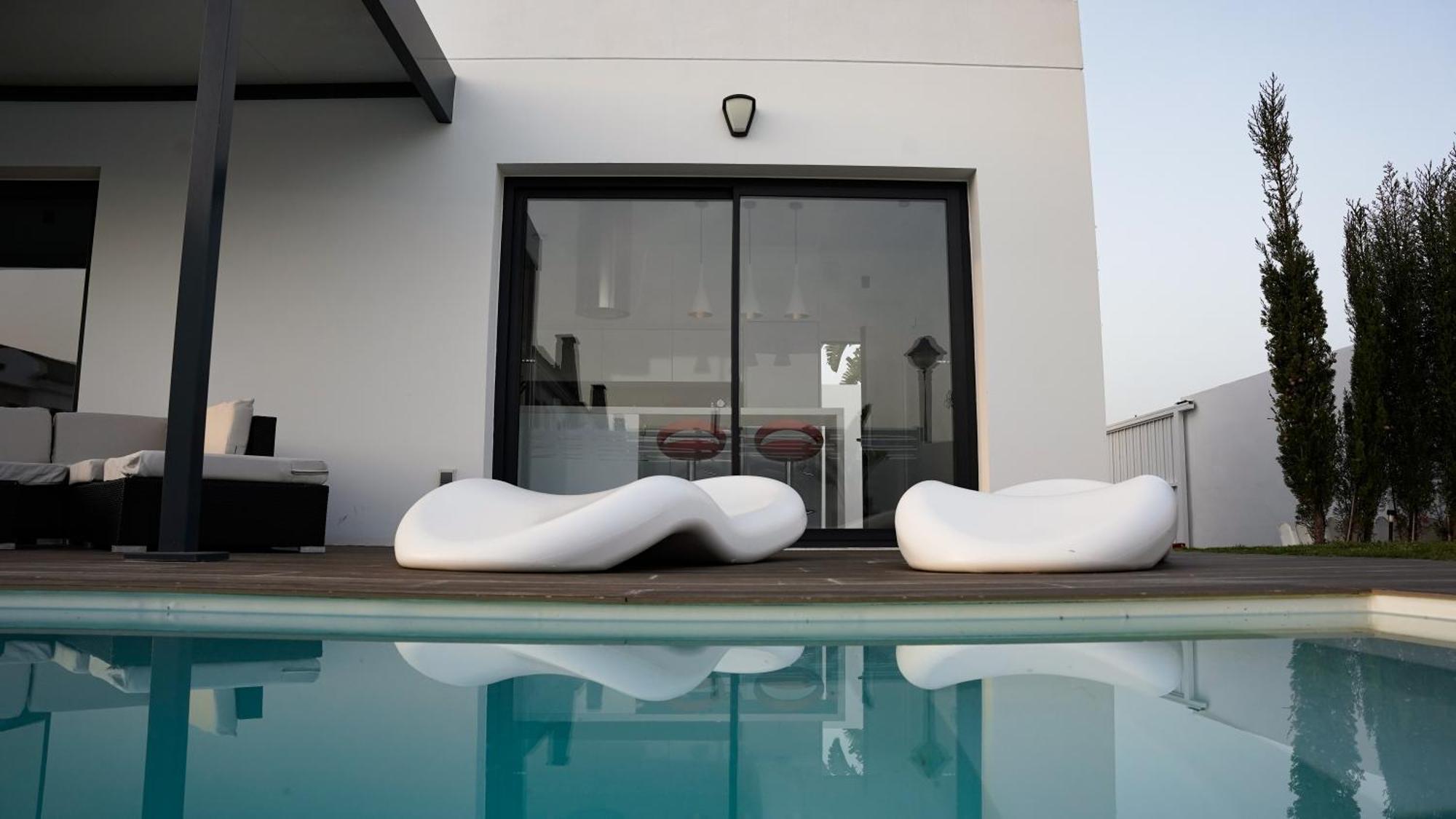 Villa Anyway Conil Un Lujo Frente Al Mar كونيل ذي لا فرونتيرا المظهر الخارجي الصورة