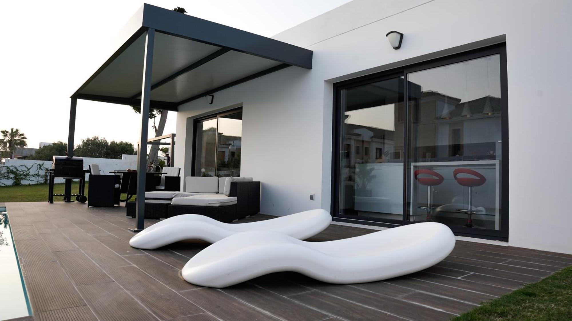 Villa Anyway Conil Un Lujo Frente Al Mar كونيل ذي لا فرونتيرا المظهر الخارجي الصورة