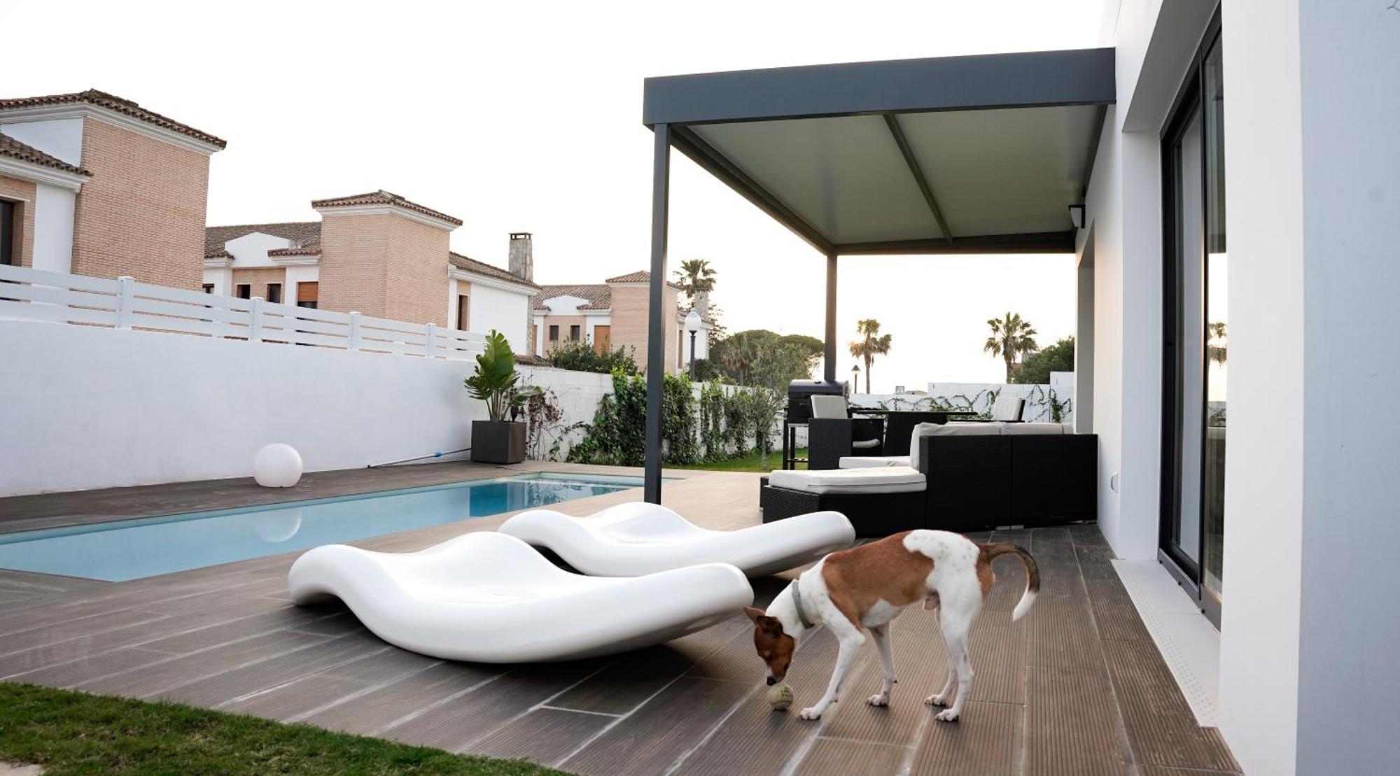 Villa Anyway Conil Un Lujo Frente Al Mar كونيل ذي لا فرونتيرا المظهر الخارجي الصورة