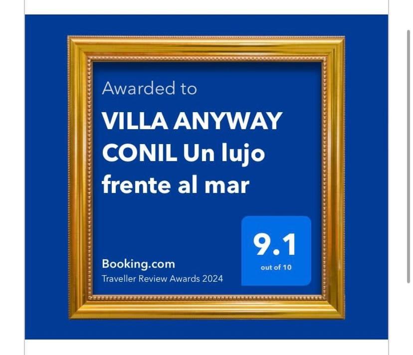Villa Anyway Conil Un Lujo Frente Al Mar كونيل ذي لا فرونتيرا المظهر الخارجي الصورة